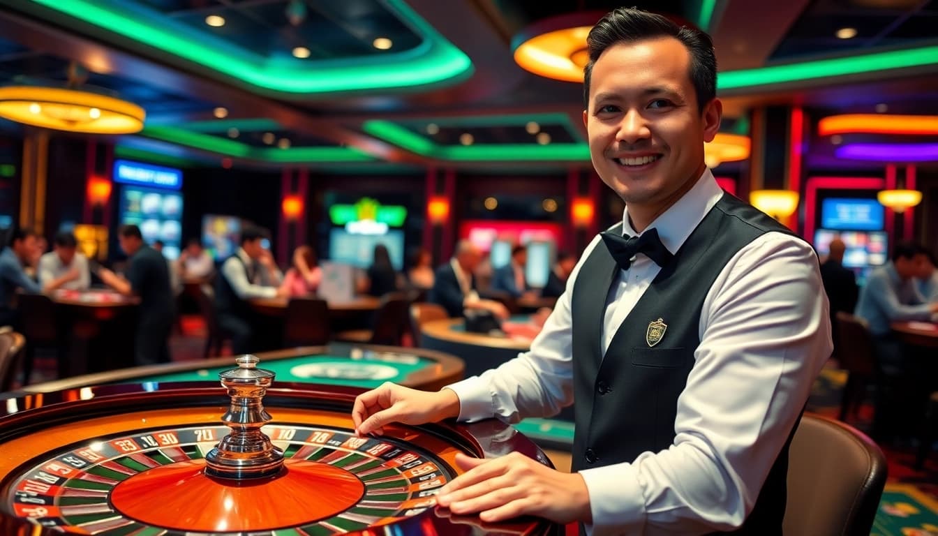 Experience live casino Malaysia with professional dealers and vibrant gaming action.