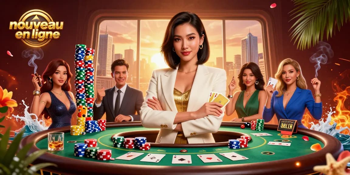 Découvrez le frisson du nouveau casino en ligne avec des éléments de jeu élégants et un gameplay dynamique.