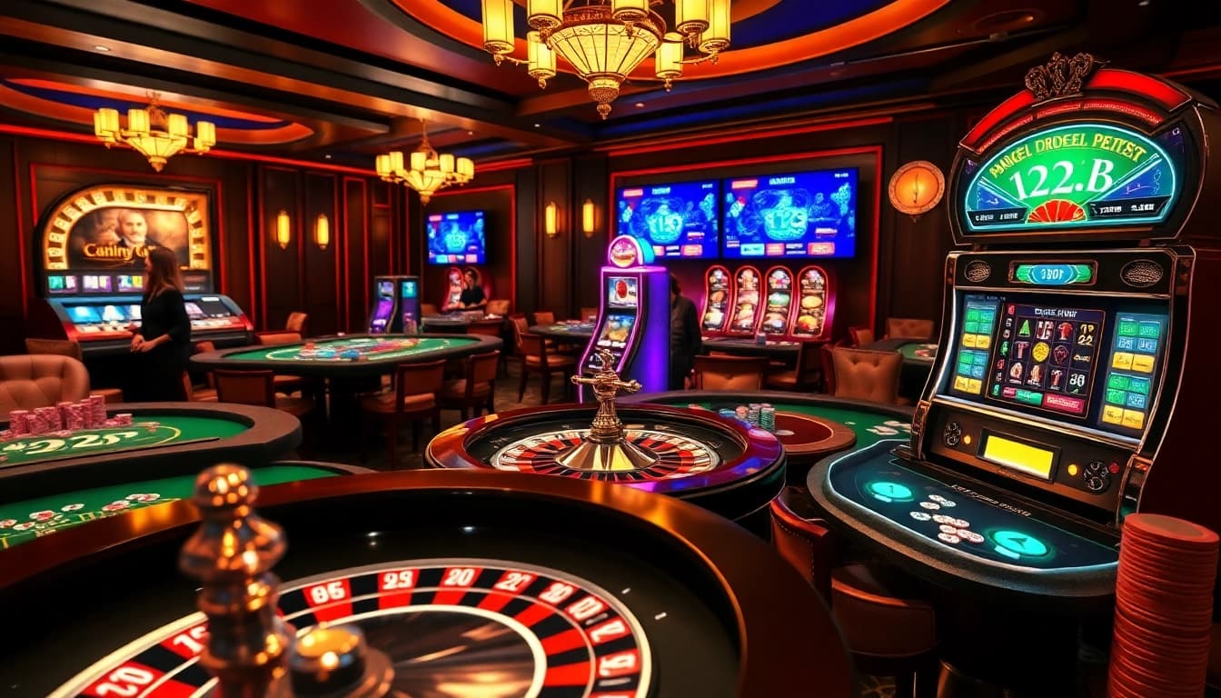 Experience the thrill of gambling at 123b.ing with vibrant casino games and engaging players.