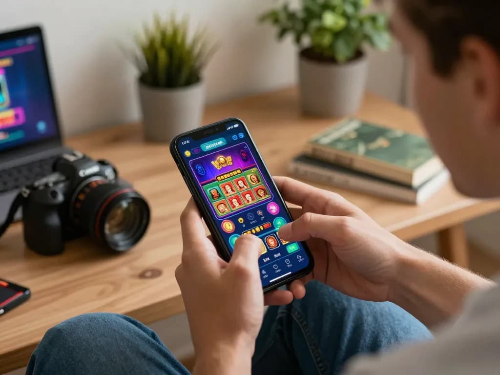 Screenshot of 88bet app showing dynamic casino games during exciting mobile gameplay session.