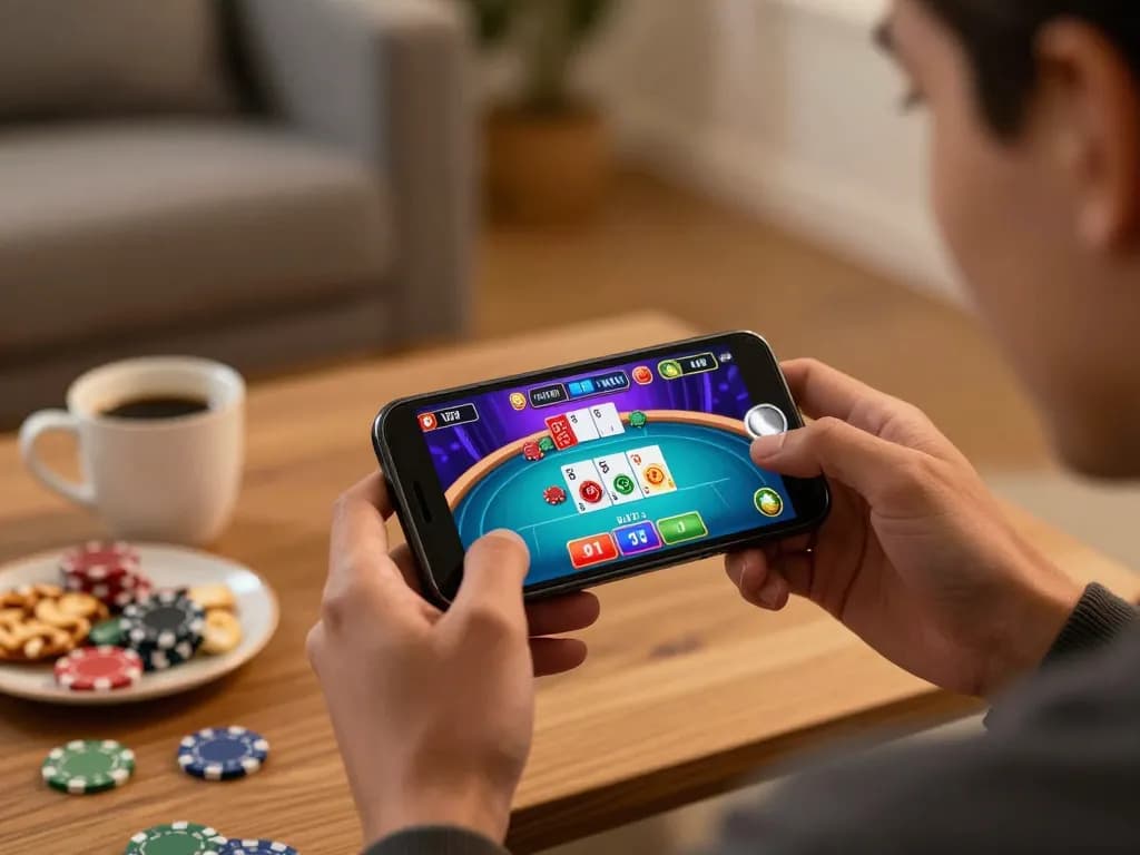Enganging gameplay on W4U APK mobile app showcasing live dealer action with vibrant colors