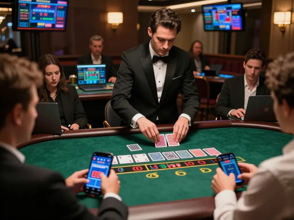 Join the excitement of live dealer blackjack at 789WIN with a professional dealer and engaging gameplay.