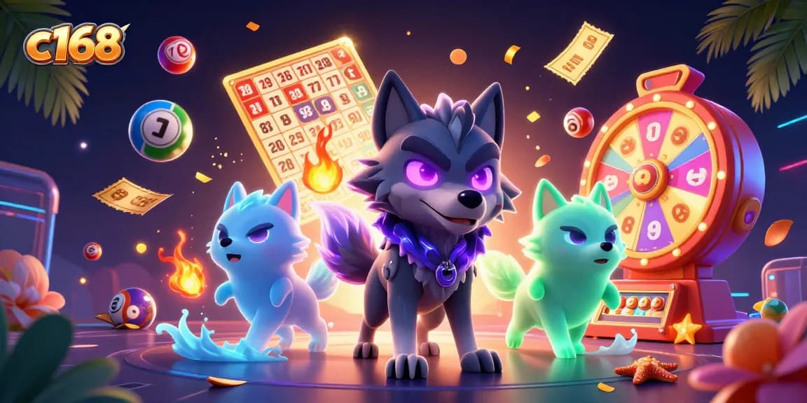 Engage with c168 and win big instantly with vibrant casino-themed illustrations.