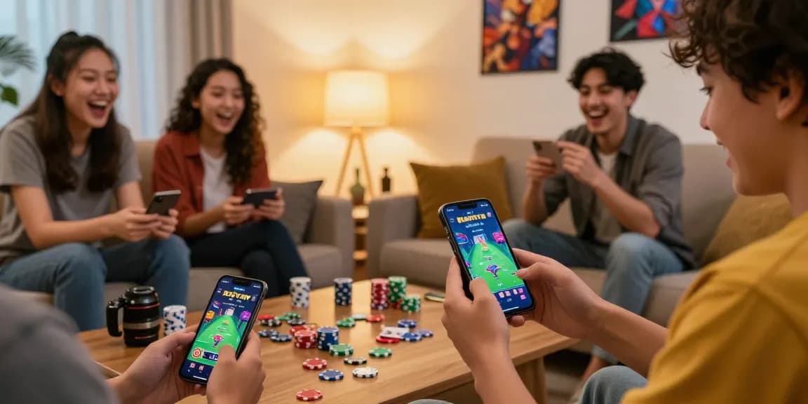 Play now on Teen Patti Gold app while enjoying a cozy gaming night with friends.