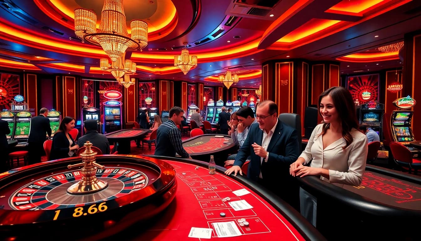 Experience the thrill of winning at MB66's premium gaming tables and slots.