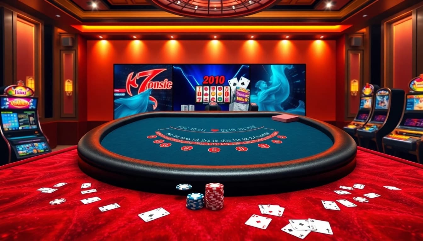 Exciting live dealer blackjack on https://ek333pro.com/ with colorful slot machines.