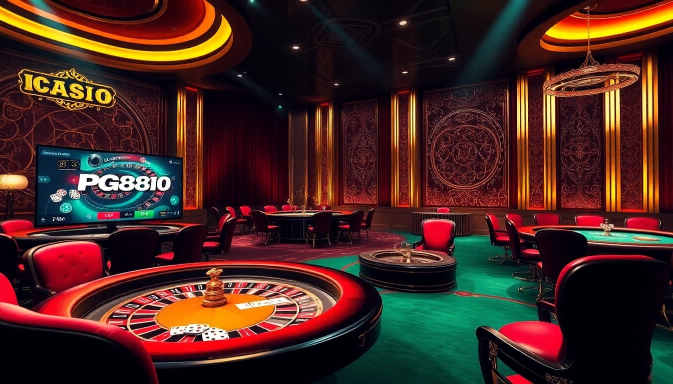 Players winning big at PG88 casino tables with exciting action and vibrant atmosphere.