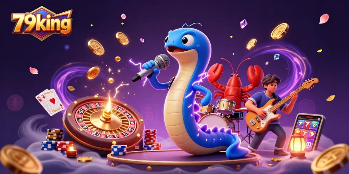 Experience thrilling wins at 79king while enjoying an exciting underwater casino adventure with vibrant characters.