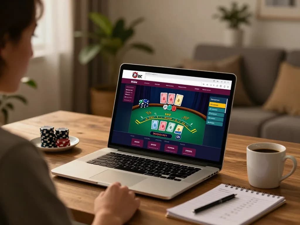 Engaging in strategic gameplay at ku88 online casino with live dealer blackjack.