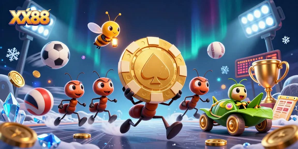 Experience the excitement of XX88 with a cartoon heist and dynamic gambling elements!
