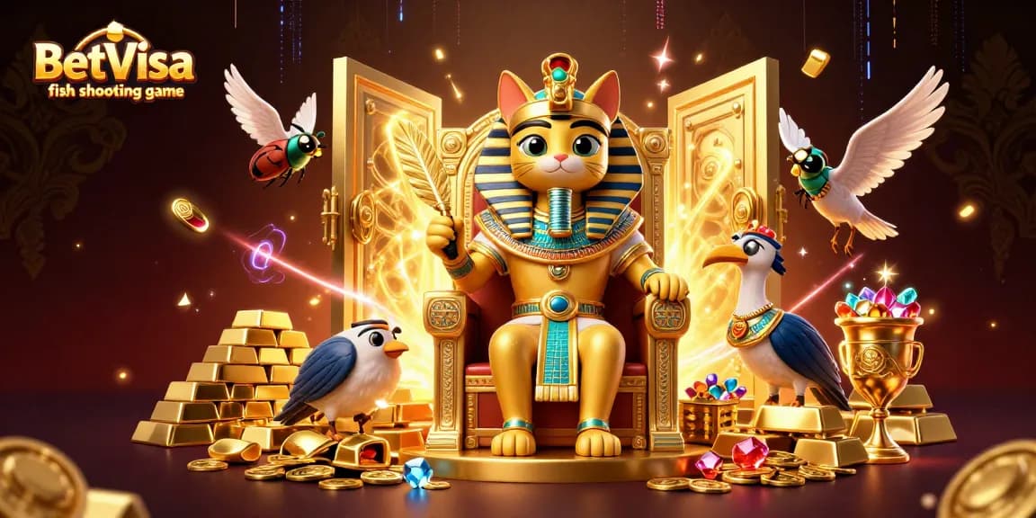 Engage in the BetVisa fish shooting game to shoot sea creatures for rewards in an immersive 3D casino experience.
