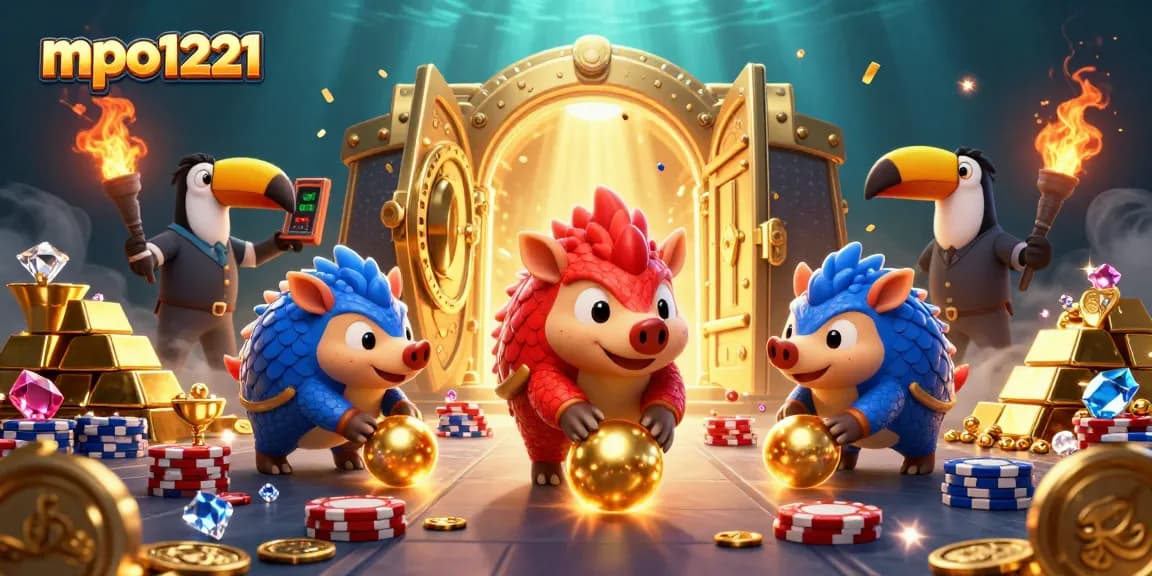 mpo1221 meramaikan permainan dengan pangolin bersaing dan chip poker bertebaran