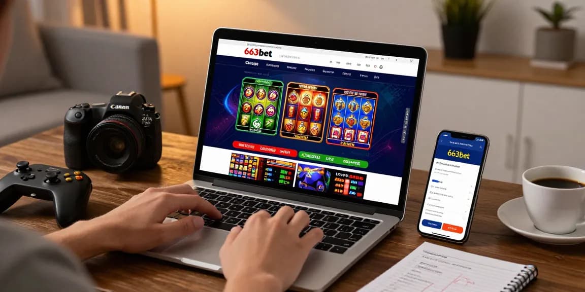 Engaging online gambling experience on 663bet with betting interface and gaming options