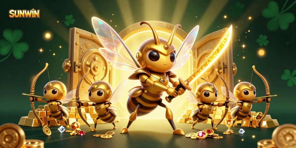 Engage in thrilling gameplay at SUNWIN with vibrant visuals and golden treasures.