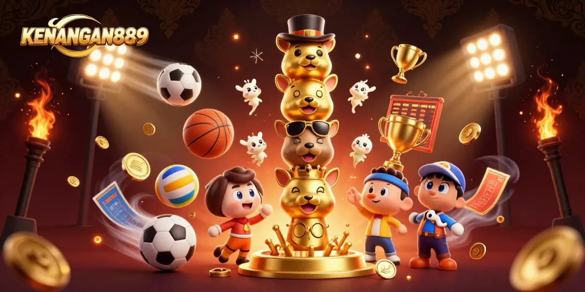 Experience the excitement of KENANGAN889 with vibrant casino elements and dynamic gameplay.
