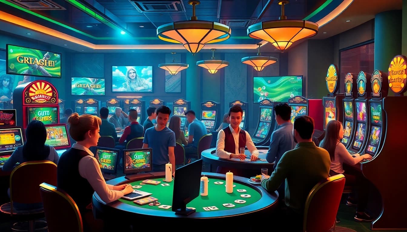 Nhatvip Club online gaming community showcasing vibrant casino games and immersive experiences.