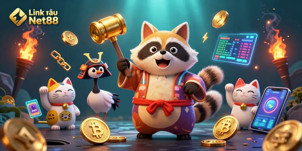 Engage with Link vào Net88 through exciting animated 3D casino features and festive characters.