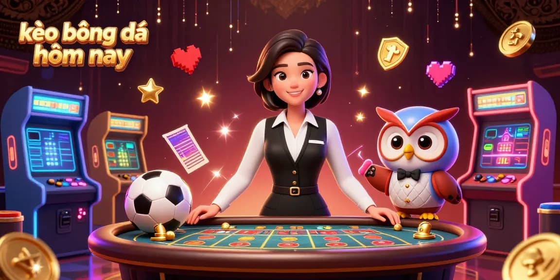 Engage with the latest kèo bóng đá hôm nay sports betting scene featuring vibrant casino elements.