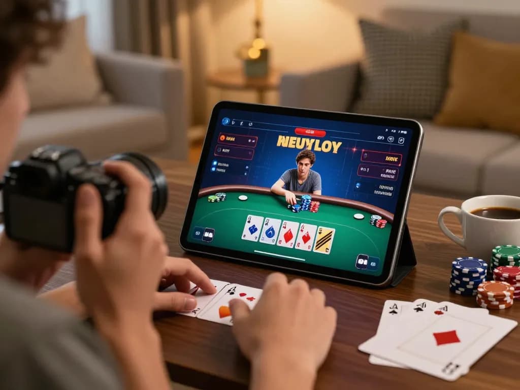 Xóc đĩa gameplay showcased on a tablet, highlighting strategic betting and engaging atmosphere.