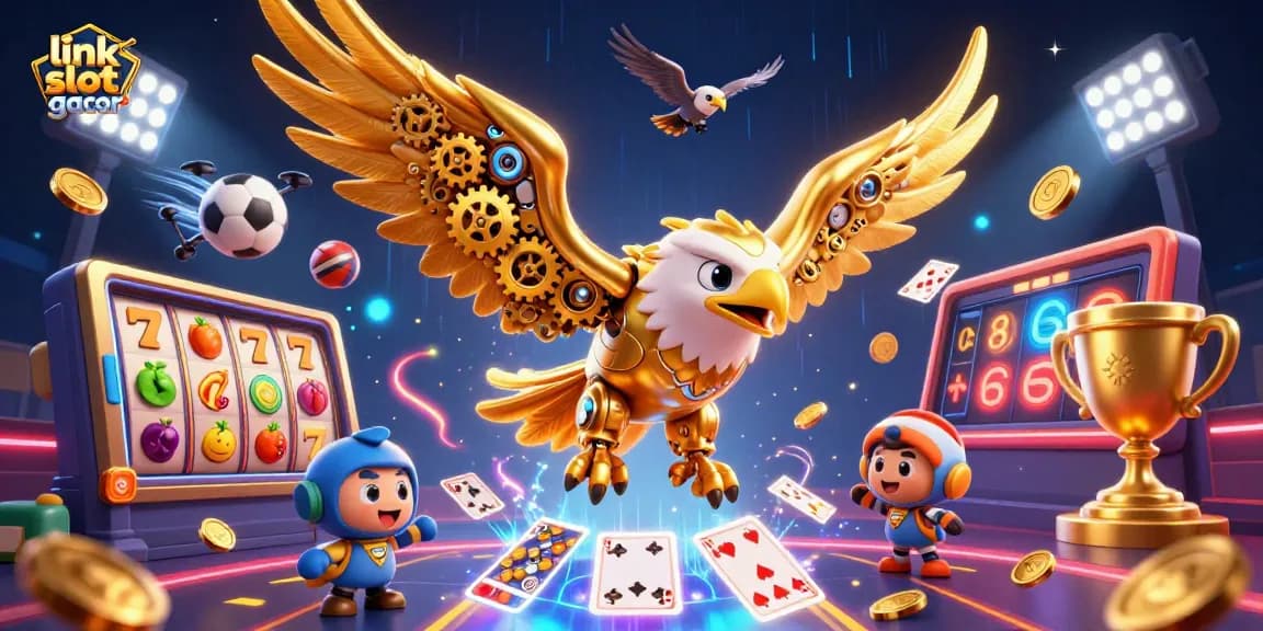 Menangkan pengalaman di 222SLOT dengan link slot gacor yang memikat dalam ilustrasi 3D kaya gaya.