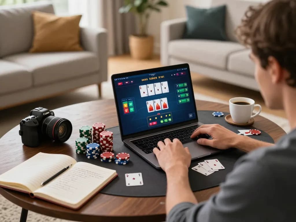 Winning strategies with god55 while playing poker online at home with a comfortable setup