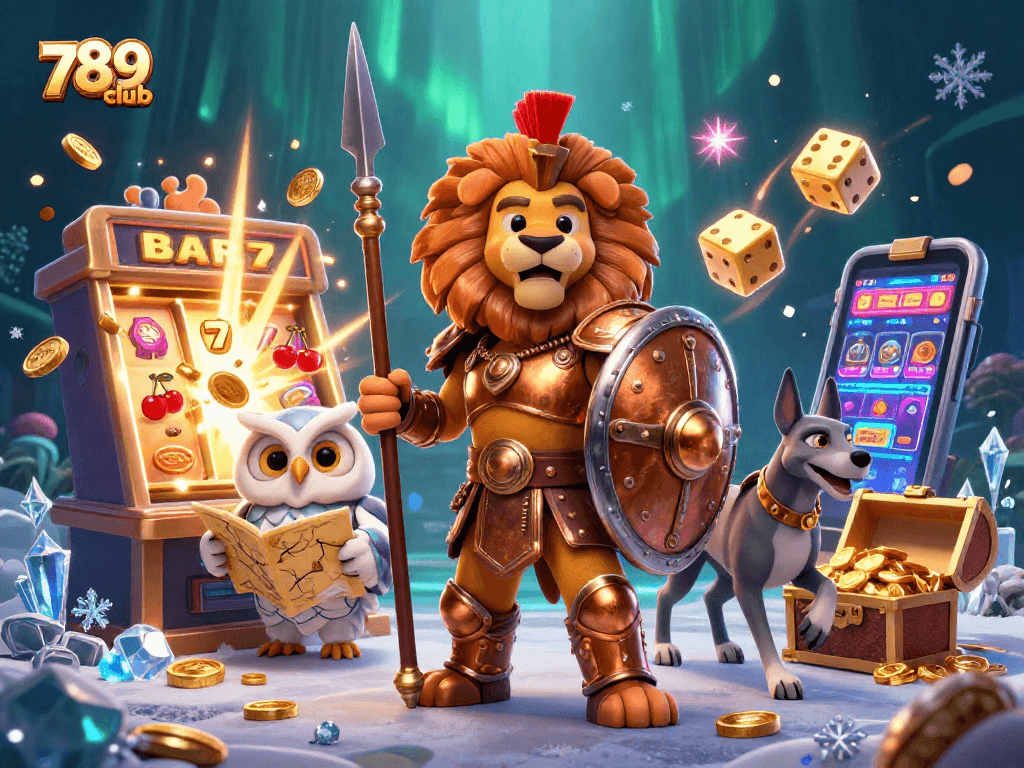 Engage with thrilling jackpots at 789club with vibrant casino games and golden rewards in action.
