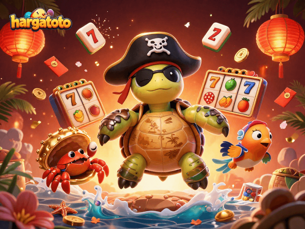 Experience thrill with hargatoto's vibrant 3D casino adventure featuring animated characters and charm.