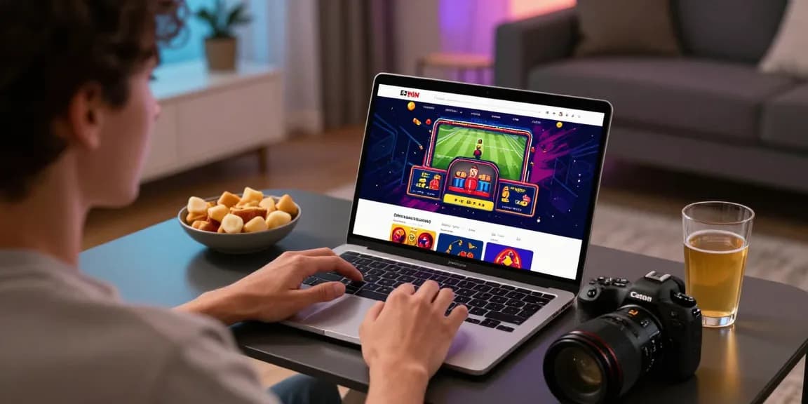 Người chơi E2WIN tận hưởng không gian giải trí trực tuyến hiện đại và thoải mái