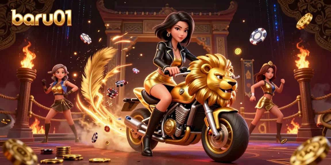 Rasakan kegembiraan baru01 dengan penggambaran yang glamor tentang dinamika permainan dan visual yang imersif.