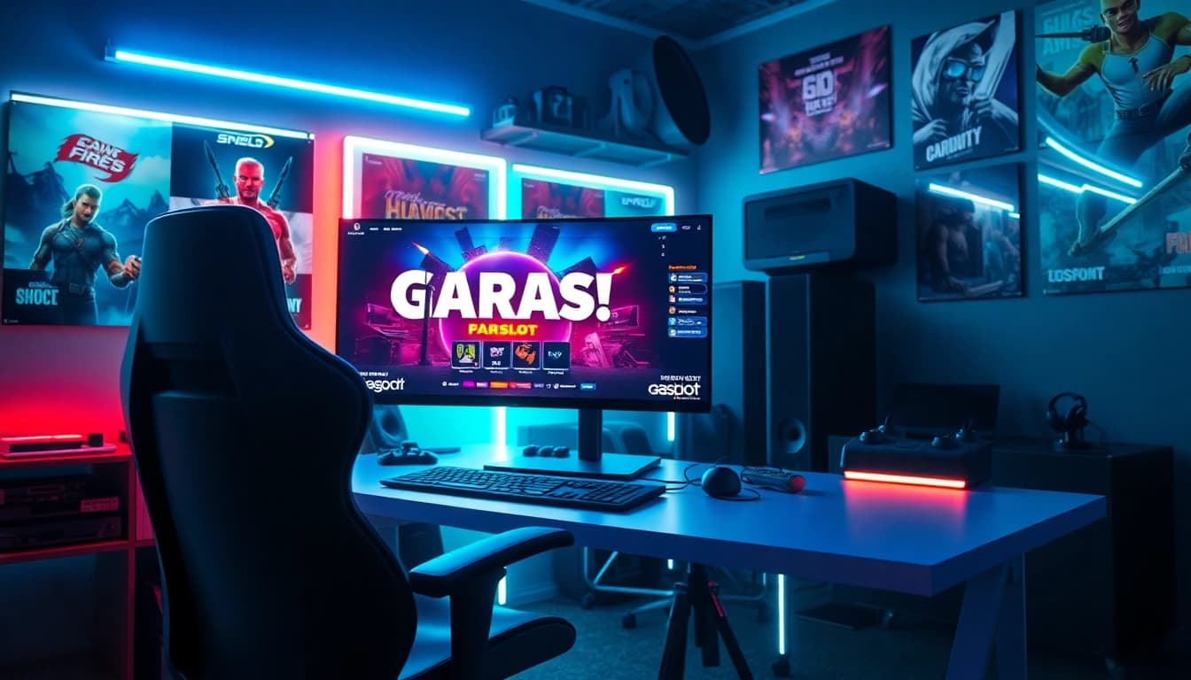 Rasakan pengalaman garasislot dengan suasana bermain game yang energik dan stylish.