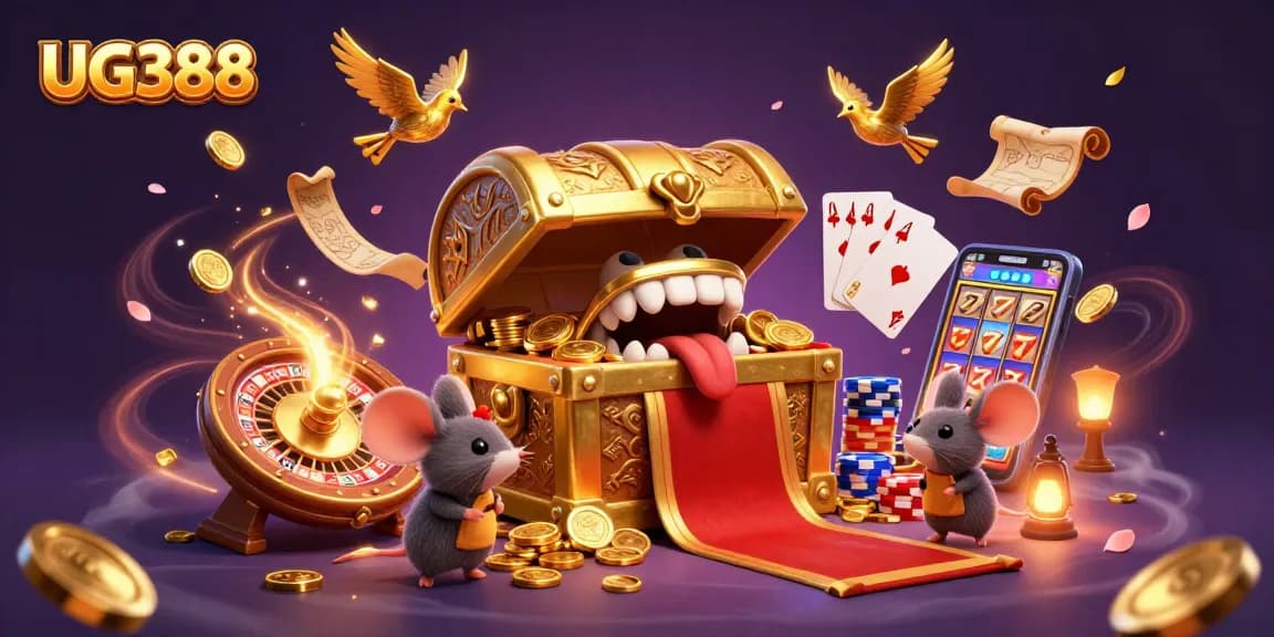 Experience thrilling adventures with UG388's captivating online casino features and games.