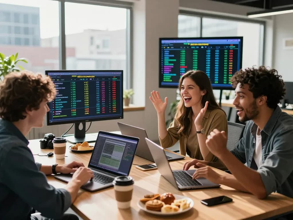 Xem kèo nhà cái in an engaging sports betting analysis scene with friends reviewing odds and statistics.