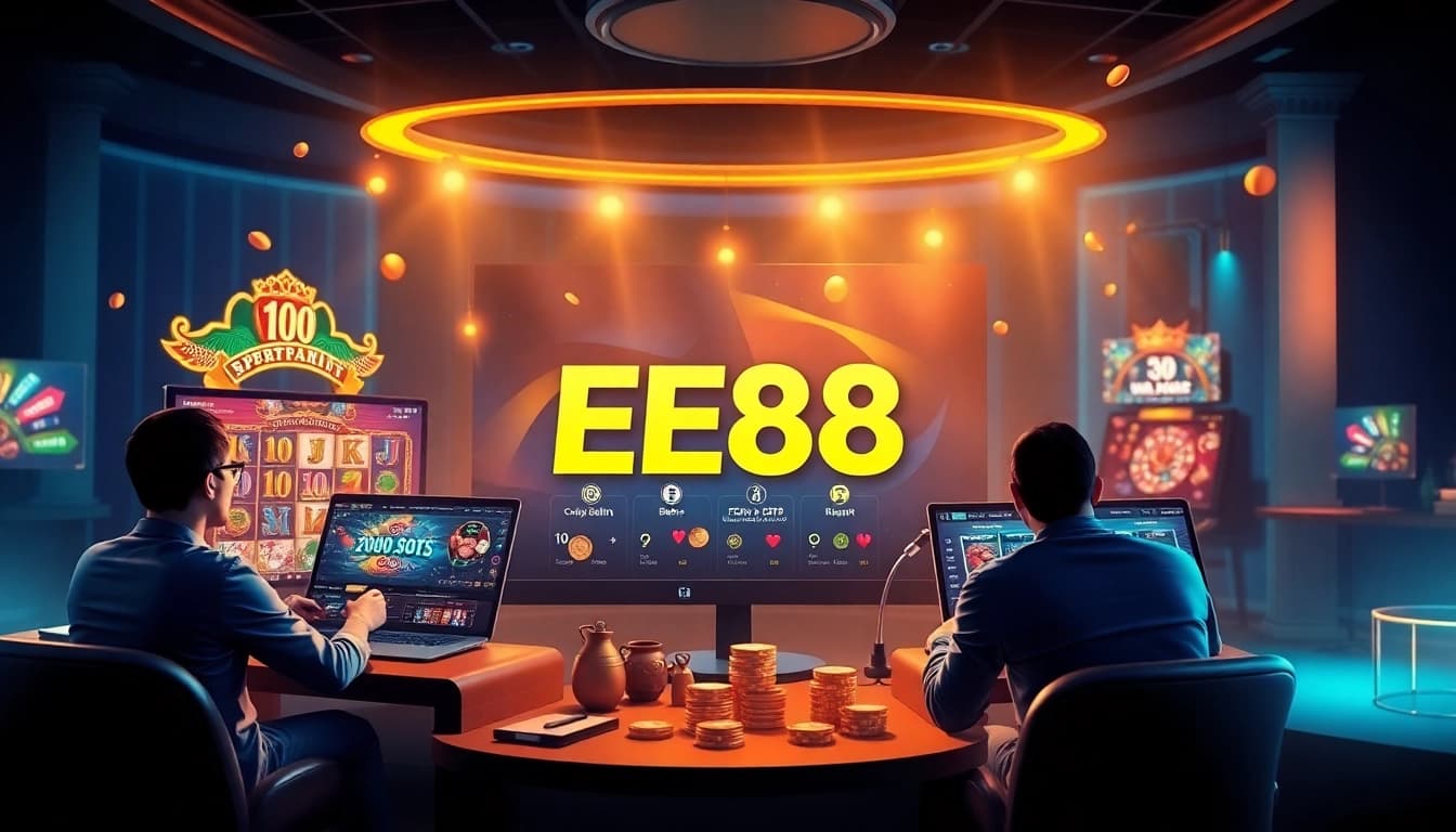 Exciting 3D gaming experience on EE88 platform with diverse games and immersive atmosphere.