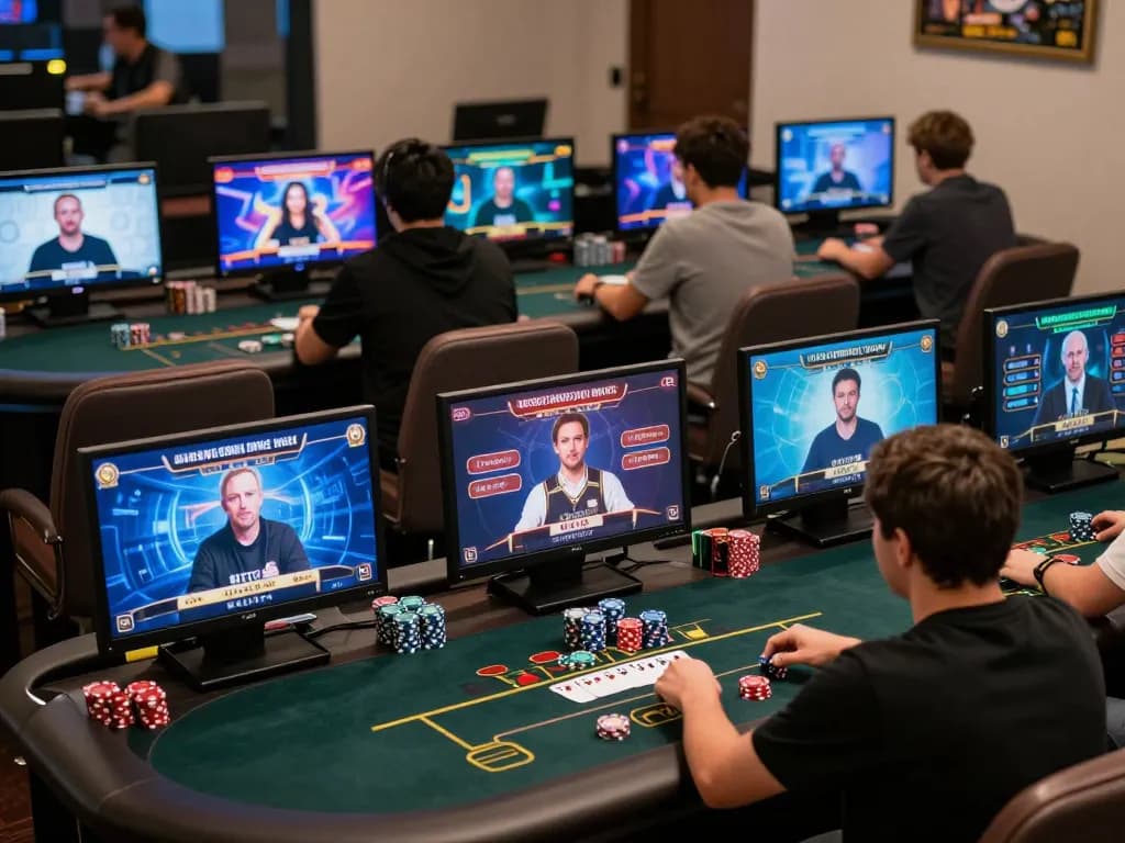 Players immerse in online gaming experiences using Sunwin casino platforms, showcasing dynamic gameplay.