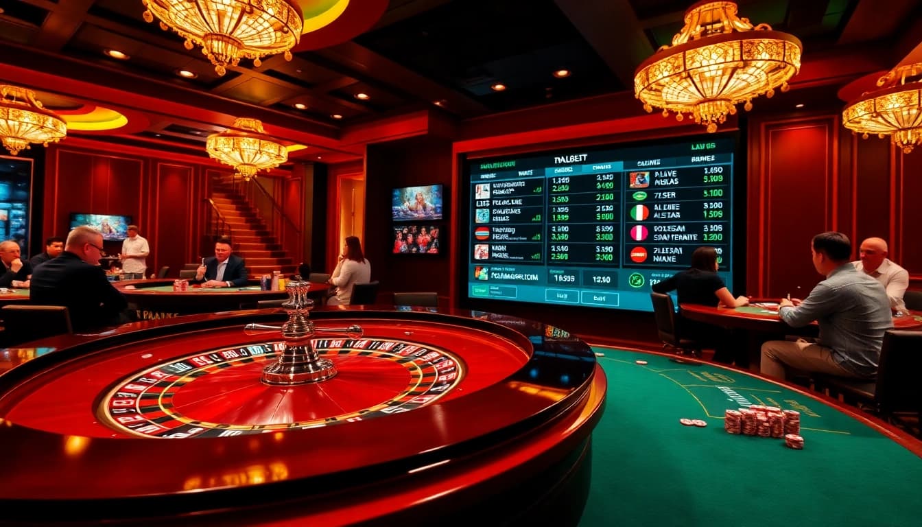 Experience the excitement of betting with poker chips at https://thabet1.net/ casino.