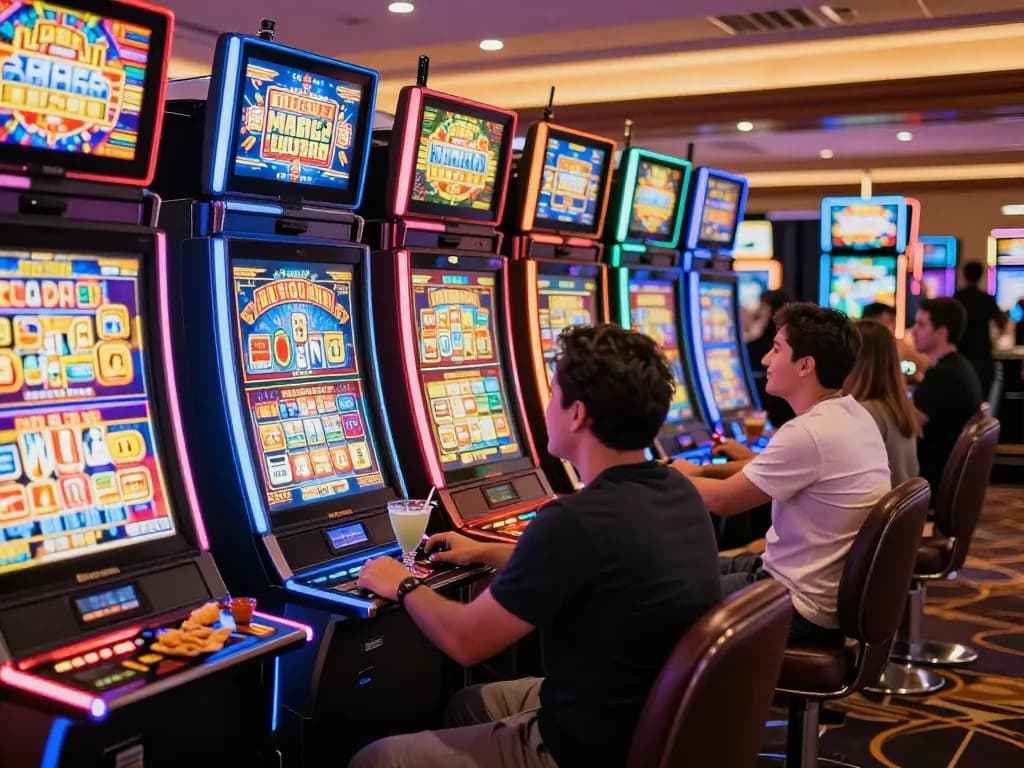 Berkolaborasi dengan mesin slot yang berwarna-warni di kasino VT789, menampilkan permainan yang menarik dan tampilan yang penuh warna