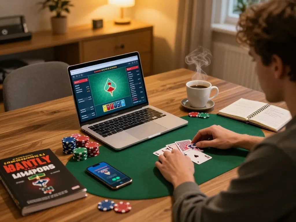 pemain poker situs togel terlibat dalam permainan strategi di rumah selama malam yang nyaman