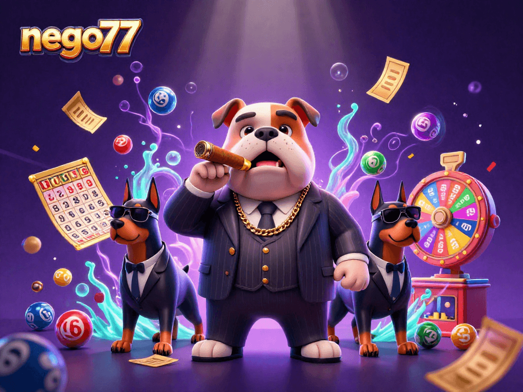 Engage in thrilling lottery dynamics as nego77 showcases a festive scene rich in gameplay.