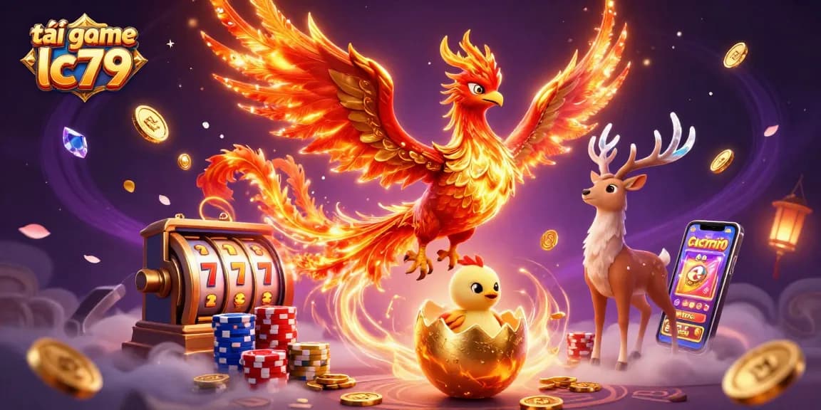 Tải game lc79, trải nghiệm cảm giác hấp dẫn với slot game đầy màu sắc và hiệu ứng sống động.