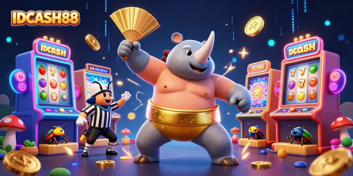 Experience the excitement of IDCASH88 slot gaming with thrilling visual action and vibrant energy.
