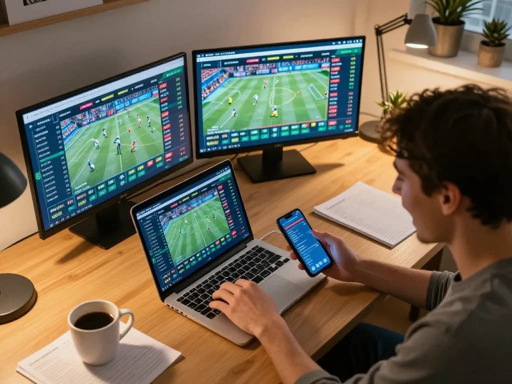 Engage in thrilling sports betting with sky88 link while using multiple screens for live odds updates