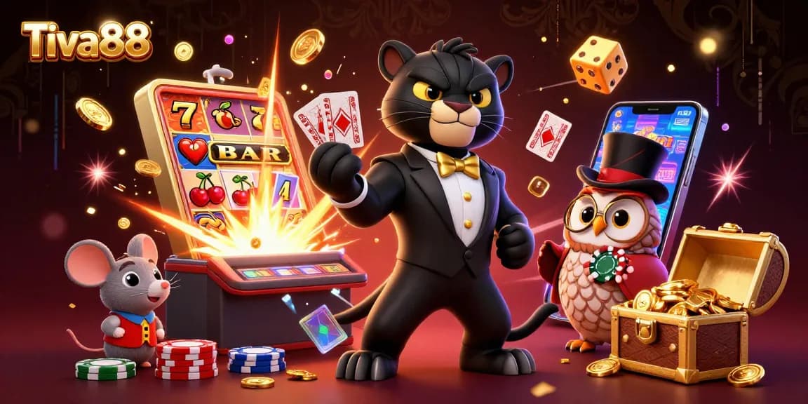 Tiva88 players enjoy thrilling slots with dynamic jackpots and charming characters.