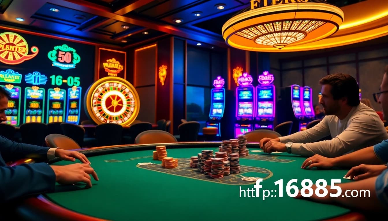 Experience high-stakes thrills at https://f1686s.com/ with poker and roulette excitement.