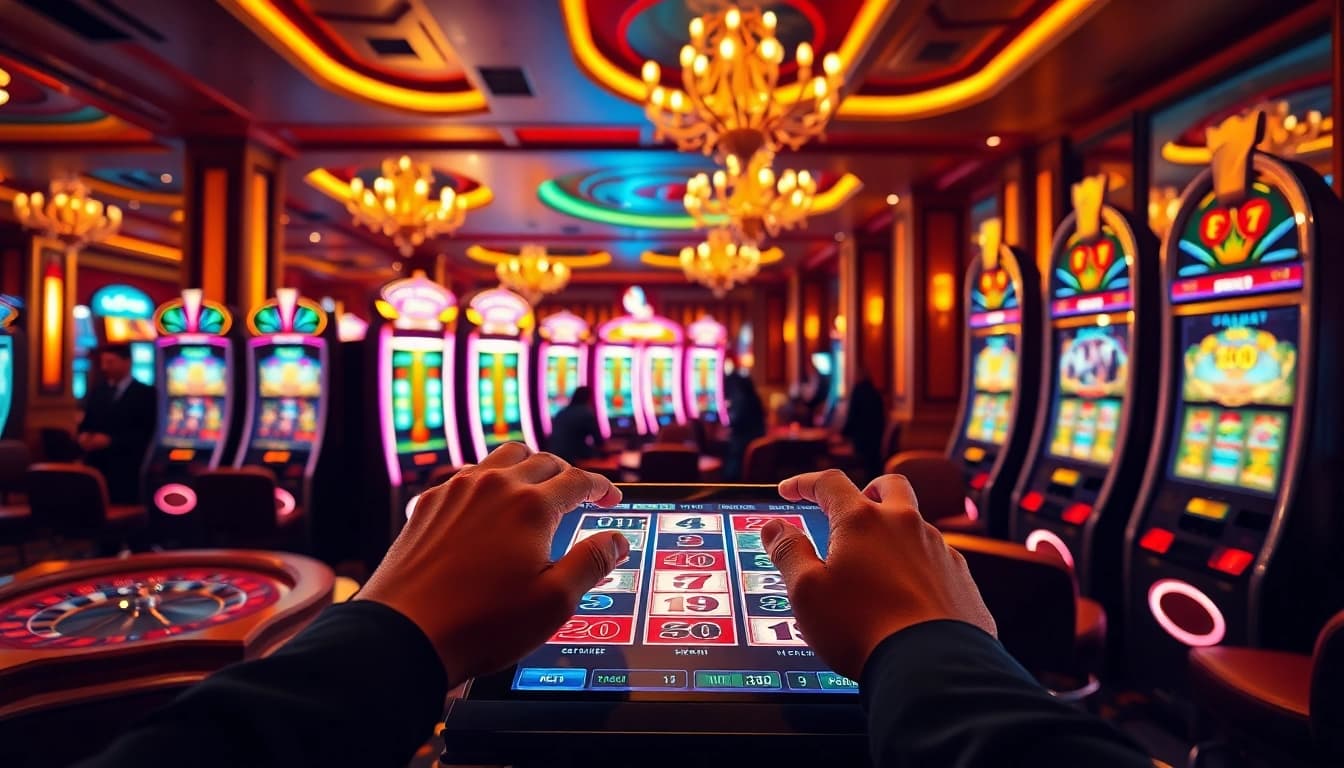 Experience the excitement of slot demo pg with luxurious machines and vibrant casino vibes.
