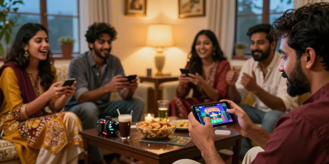 Engaging in 3 Patti Vegas while playing with friends - Install APK now for exciting mobile gaming!