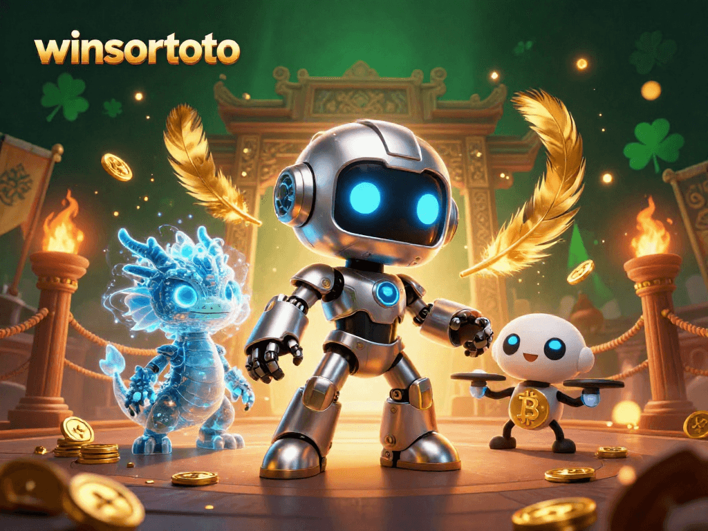 Menangkan hadiah besar di winsortoto dengan robot cyberpunk dan naga holografis yang menakjubkan.