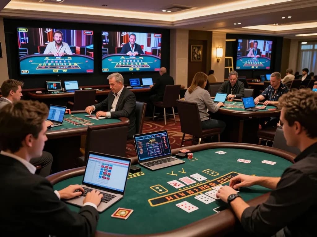 Exciting live dealer gaming at dailystar-uk with players engaging from home in premium online casino atmosphere.