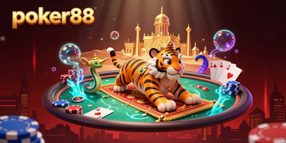 Poker88 menawarkan permainan poker yang seru dengan suasana magis dan elemen kaya untuk pengalaman bermain yang tidak terlupakan.