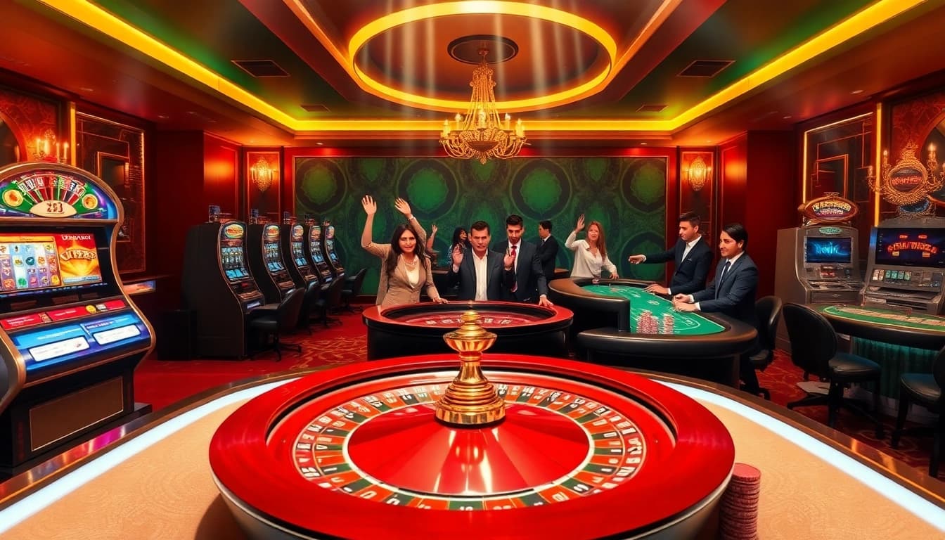Players winning at the diverse gaming tables of 79king's engaging online casino.