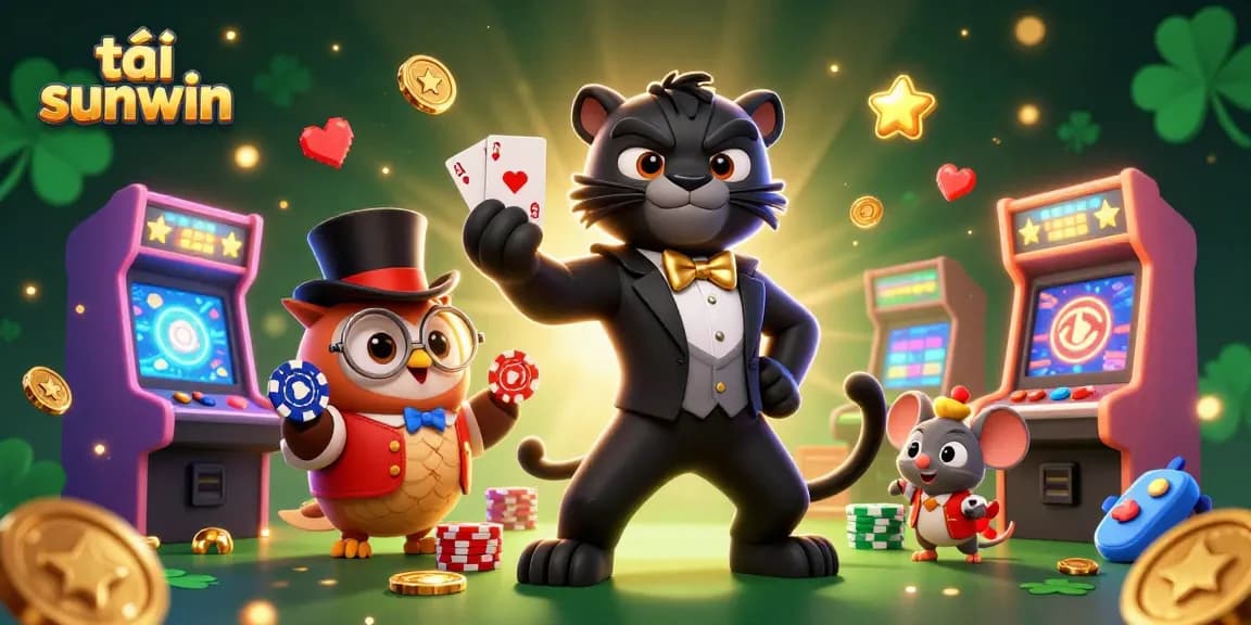Engage with tải sunwin by winning with stylish characters dealing cards and enjoying vibrant gaming elements.